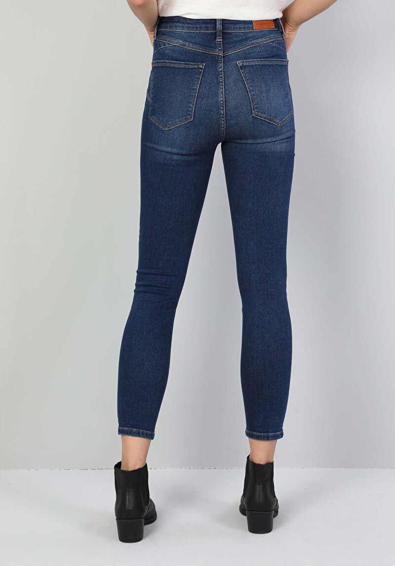 Показати інформацію про 760 Diana Джинси Жіночі Блакитні Супер Вузького Крою Cl1047038