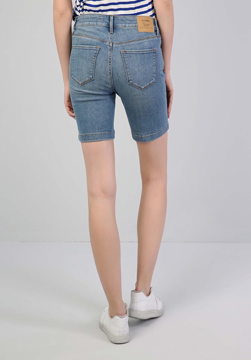 Зображення Шорти Жіночі Блакитні Cl1036045