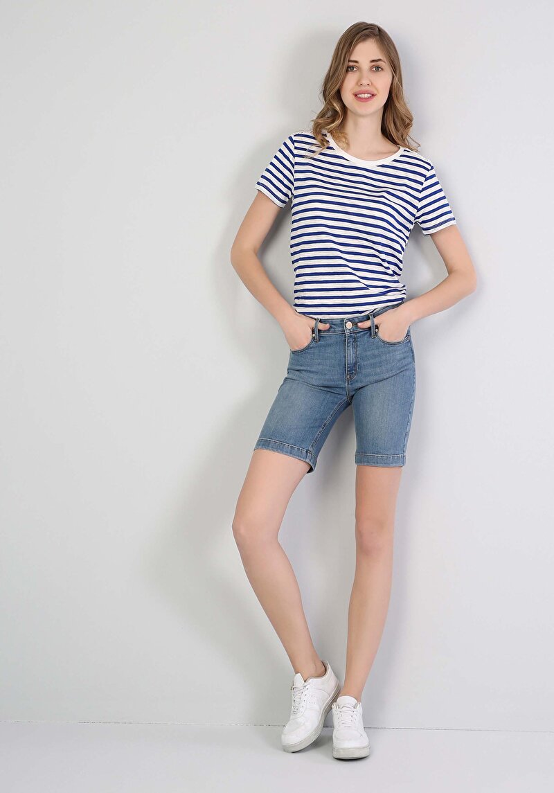 Зображення Шорти Жіночі Блакитні Cl1036045