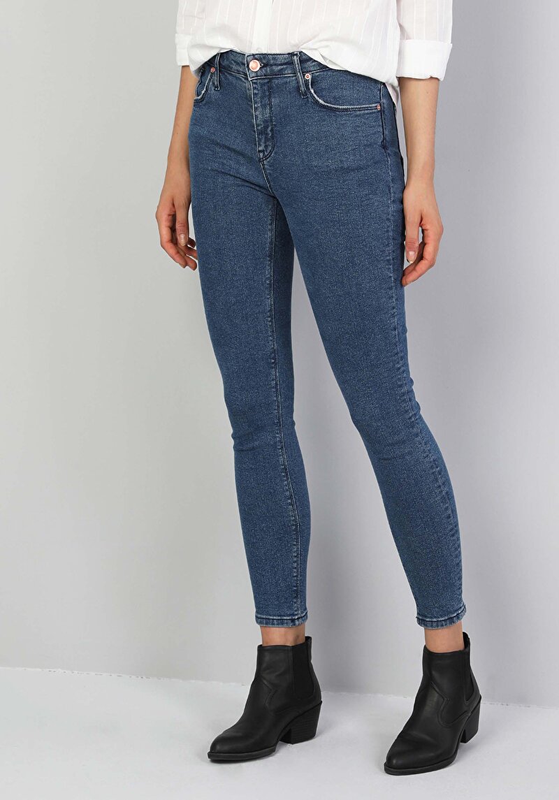 Зображення 759 Lara Джинси Жіночі Блакитні Супер Вузького Крою Cl1047044