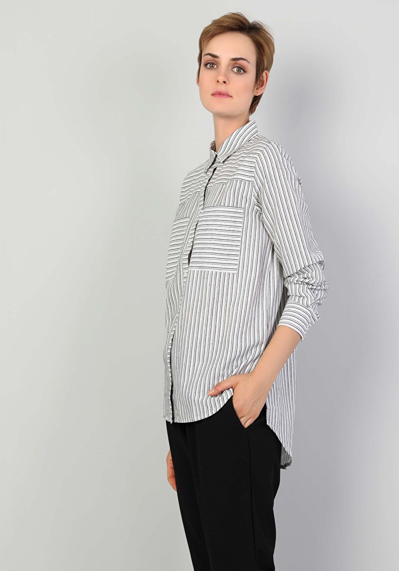 Показати інформацію про Сорочка З Довгим Рукавом Жіноча Сіра  Cl1047113