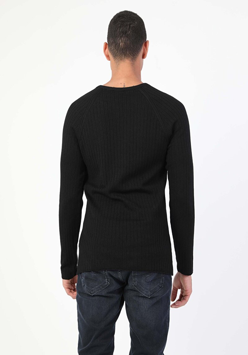 Зображення Светр Чоловічий Чорний Вузького Крою Cl1047125