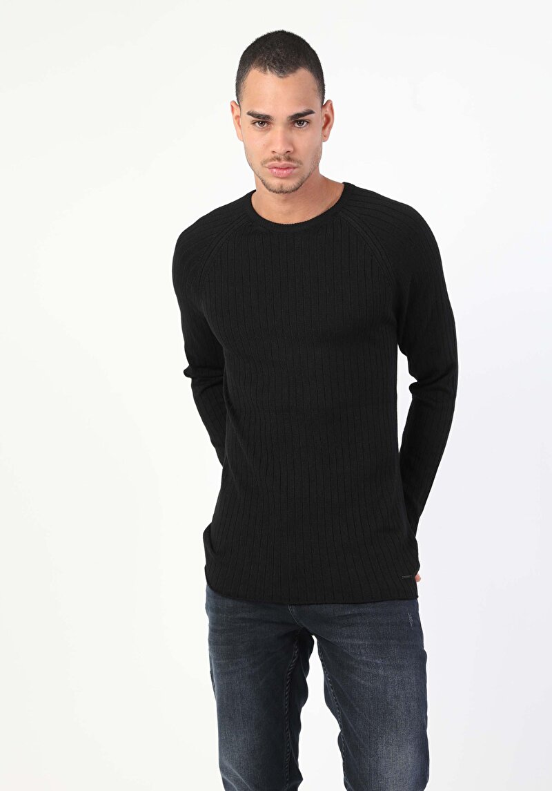 Зображення Светр Чоловічий Чорний Вузького Крою Cl1047125