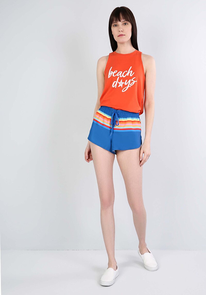 Зображення Шорти Пляжні Жіночі Сині Cl1042804