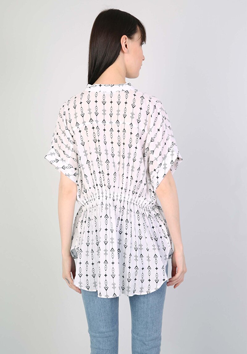 Зображення Сорочка З Коротким Рукавом Жіноча Біла Cl1042957