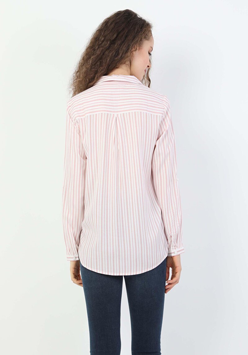 Показати інформацію про Сорочка З Довгим Рукавом Жіноча Рожева  Cl1048441