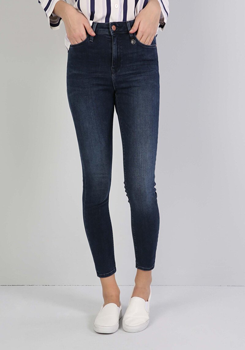 Зображення 760 Diana Джинси Жіночі Блакитні Супер Вузького Крою Cl1043831