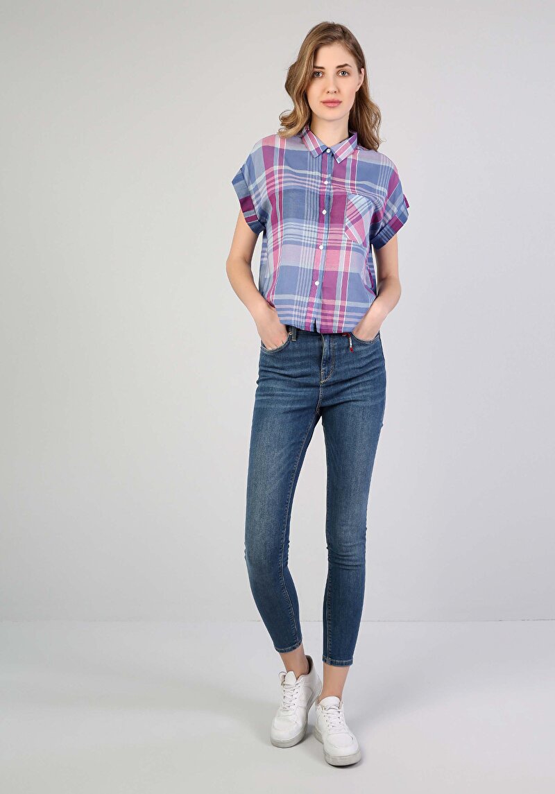 Показати інформацію про 760 Diana Джинси Жіночі Блакитні Супер Вузького Крою Cl1043906