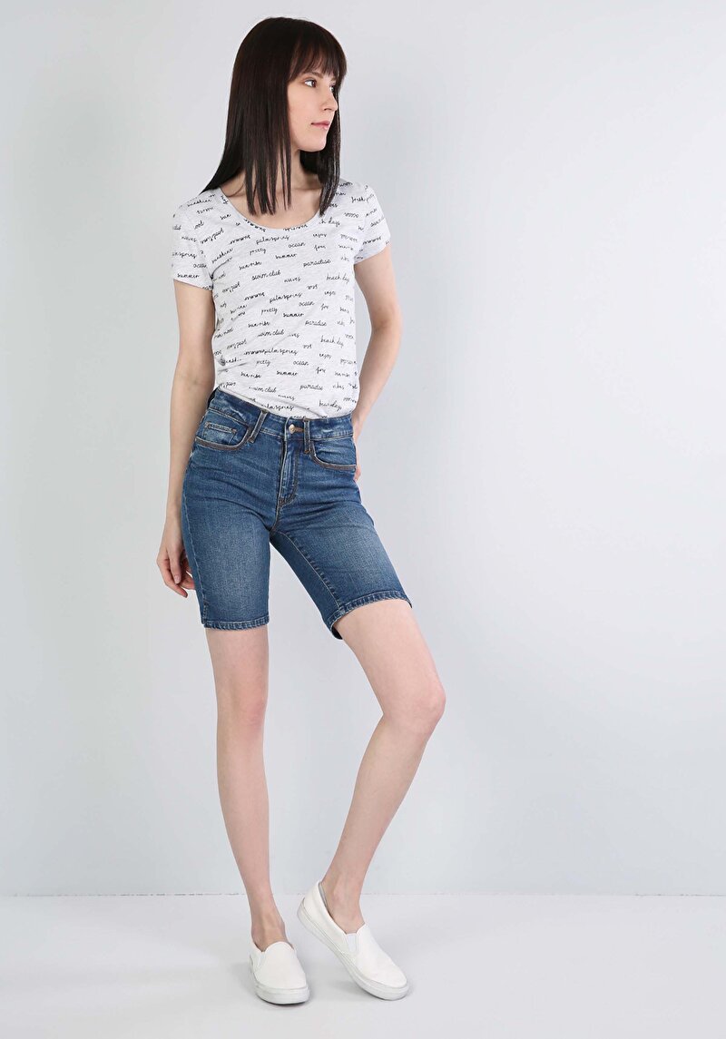 Зображення Шорти Жіночі Блакитні Cl1043969