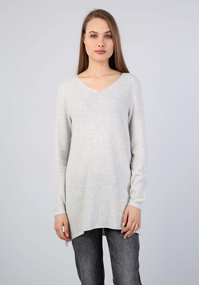 Показати інформацію про Светр Жіночий Сірий  Cl1044408