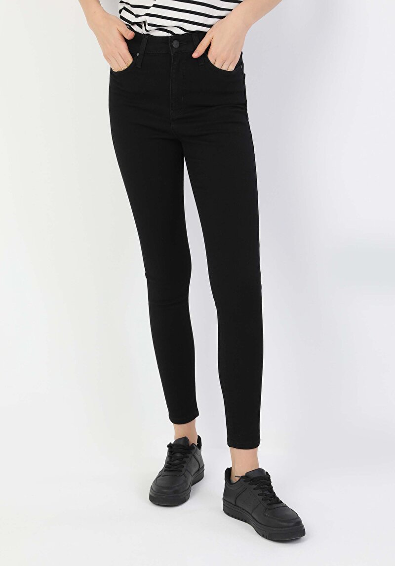 Зображення 760 Diana Джинси Жіночі Чорні Супер Вузького Крою Cl1048676