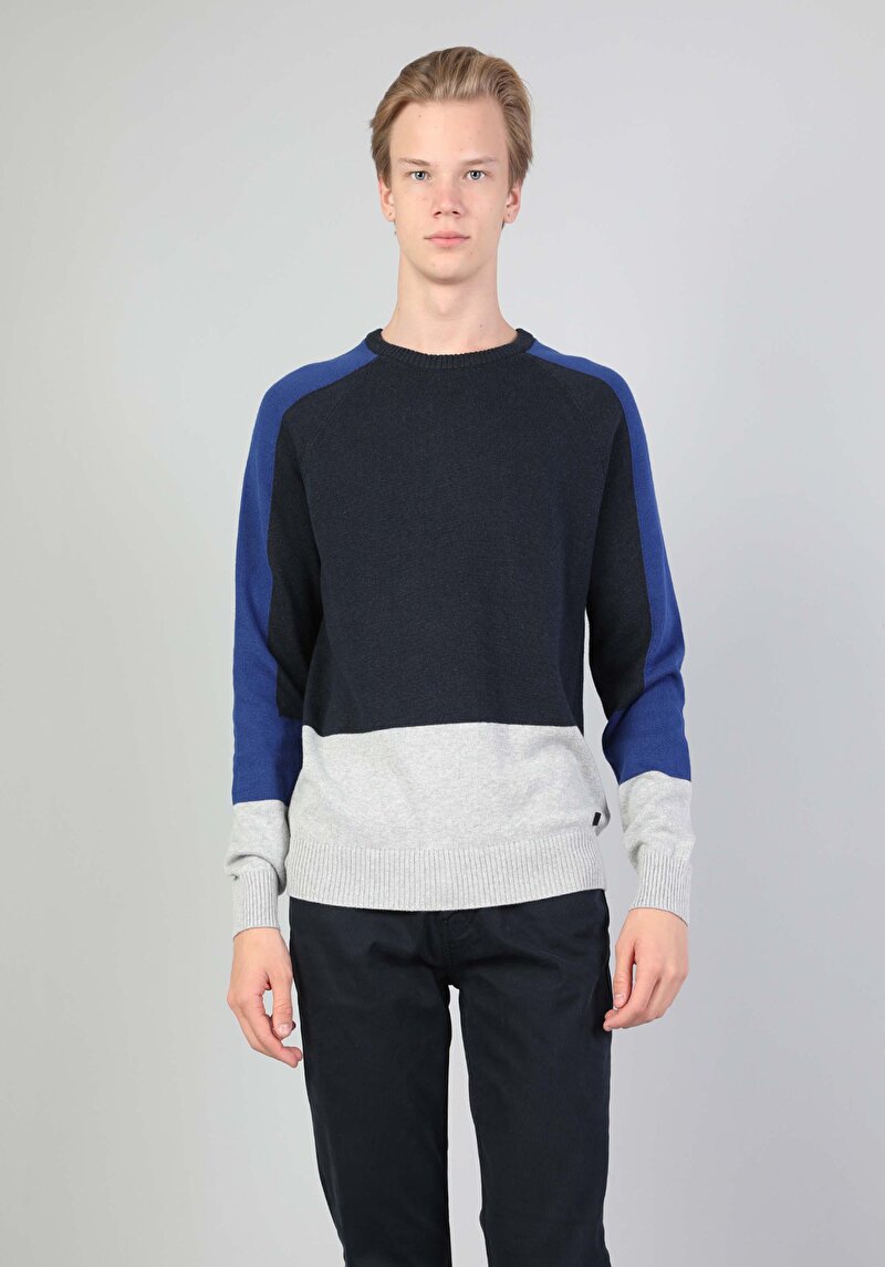 Показати інформацію про Светр Чоловічий Блакитний  Cl1045245