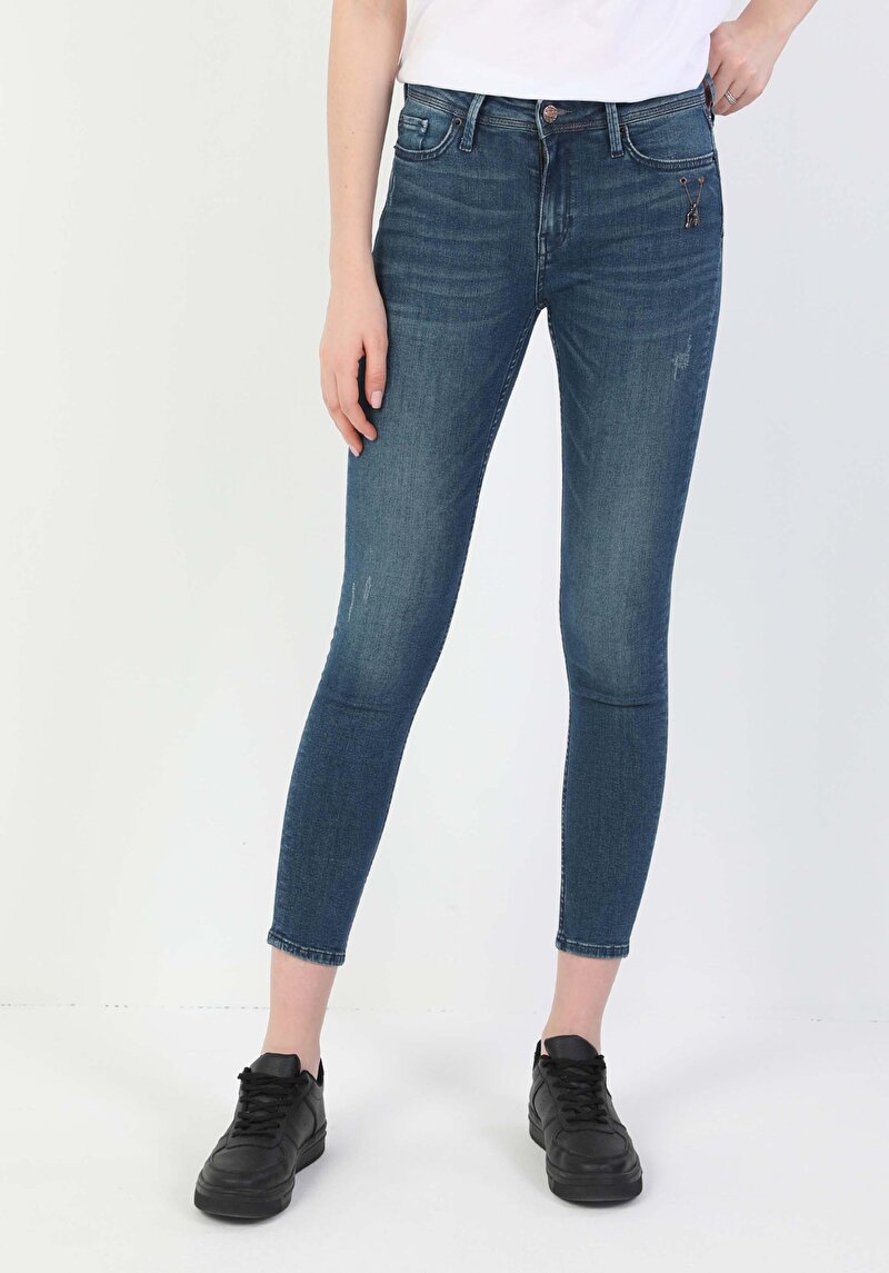 Зображення 759 Lara Джинси Жіночі Блакитні Супер Вузького Крою Cl1048710