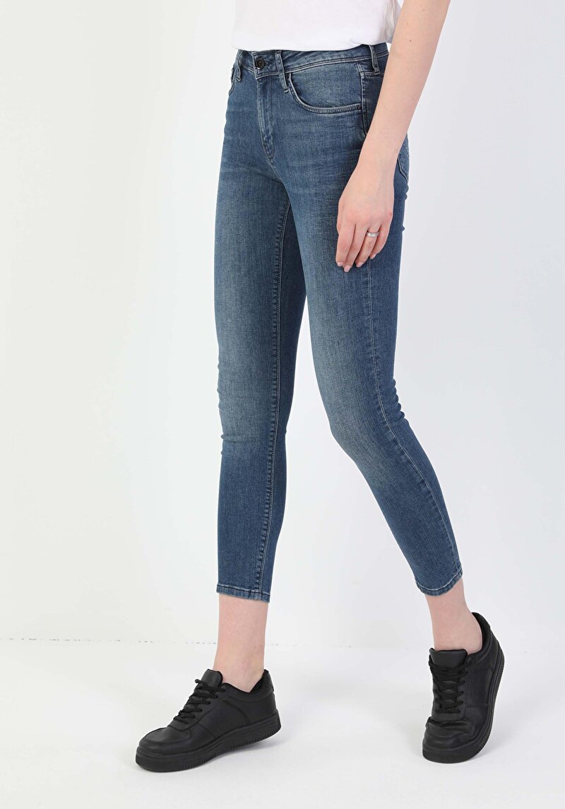 Зображення 759 Lara Джинси Жіночі Блакитні Супер Вузького Крою Cl1048779