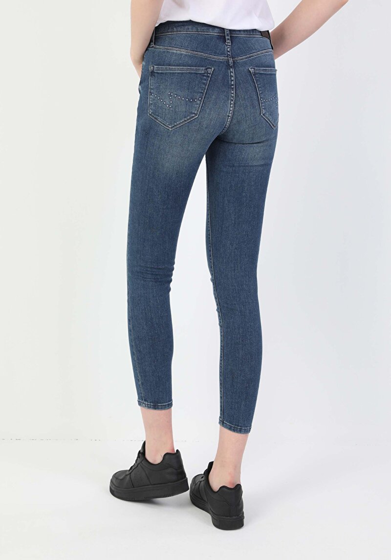 Зображення 759 Lara Джинси Жіночі Блакитні Супер Вузького Крою Cl1048779