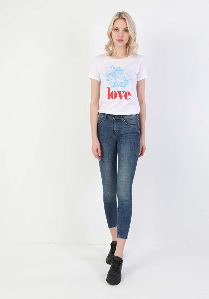 Зображення 759 Lara Джинси Жіночі Блакитні Супер Вузького Крою Cl1048779