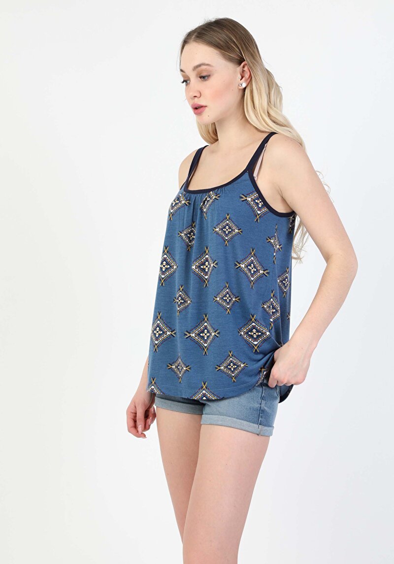 Показати інформацію про Майка Жіноча Блакитна  Cl1049067