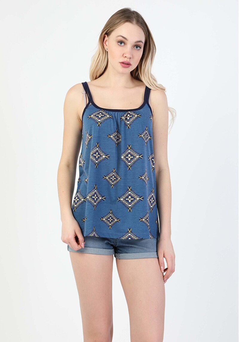 Показати інформацію про Майка Жіноча Блакитна  Cl1049067