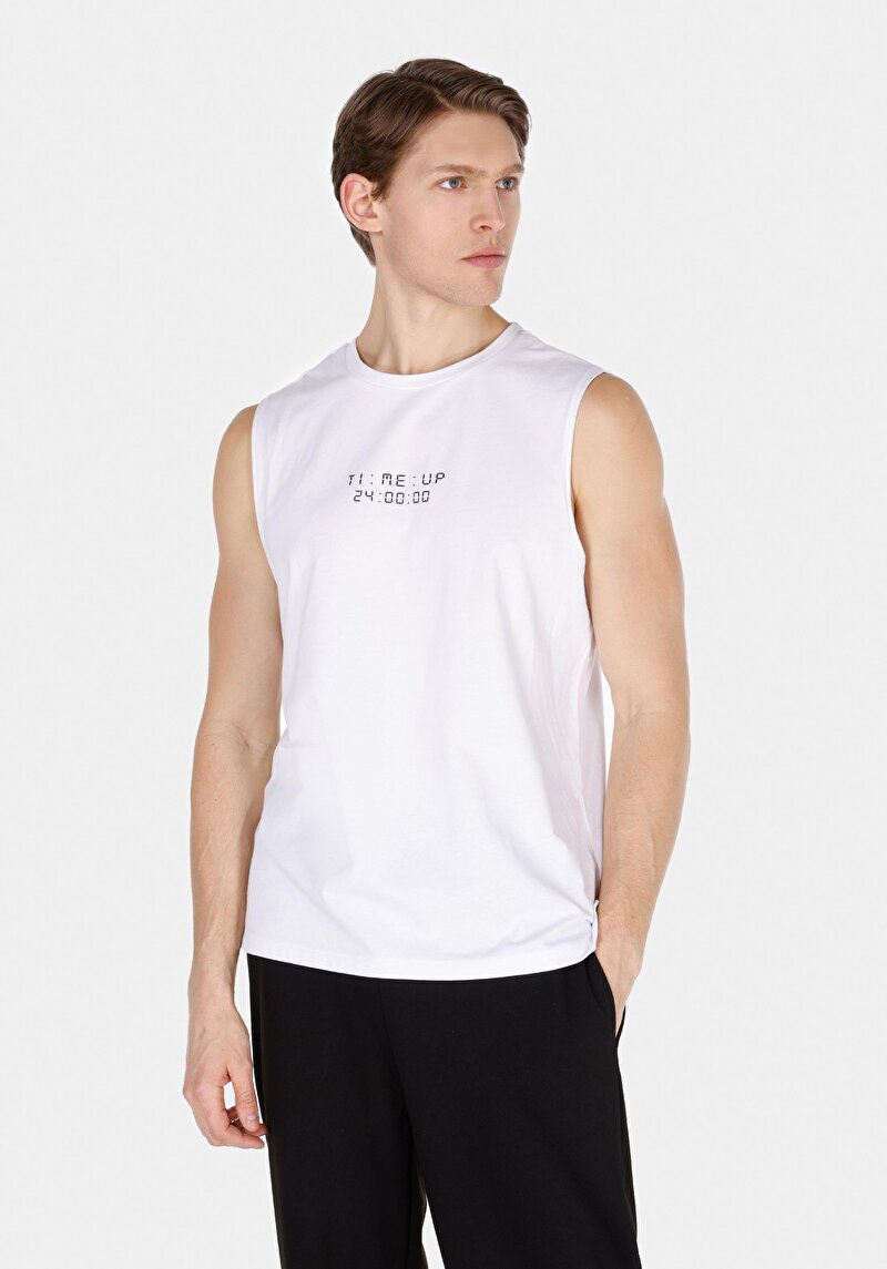 Зображення Майка Чоловіча Біла Cl1073093