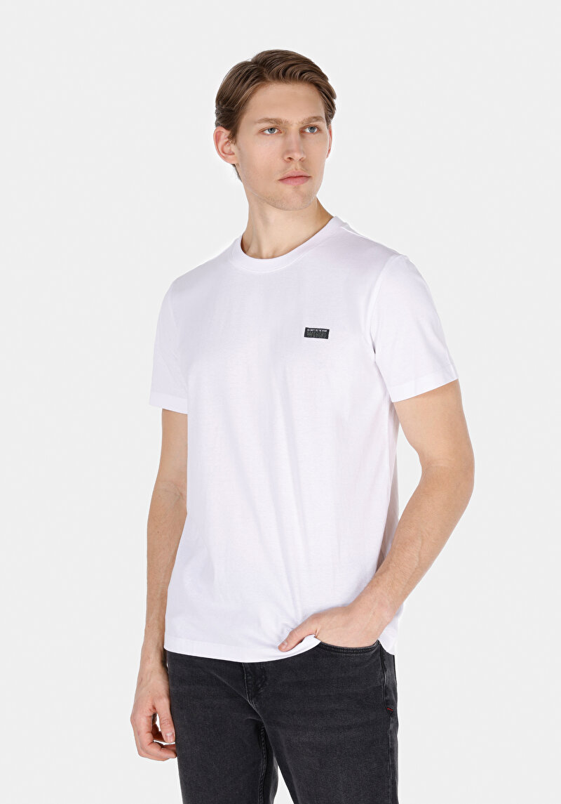 Зображення Футболка З Коротким Рукавом Чоловіча Біла  Cl1073094