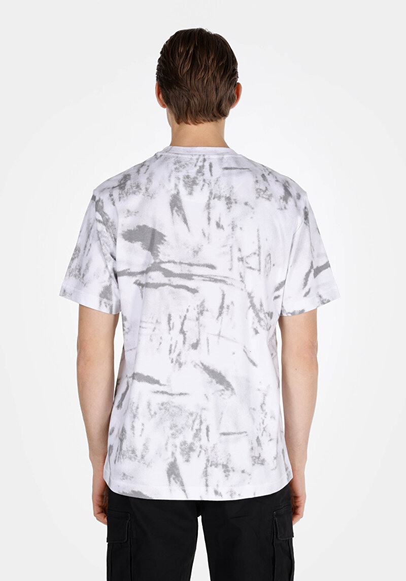 Показати інформацію про Футболка З Коротким Рукавом Чоловіча Біла  Cl1073955