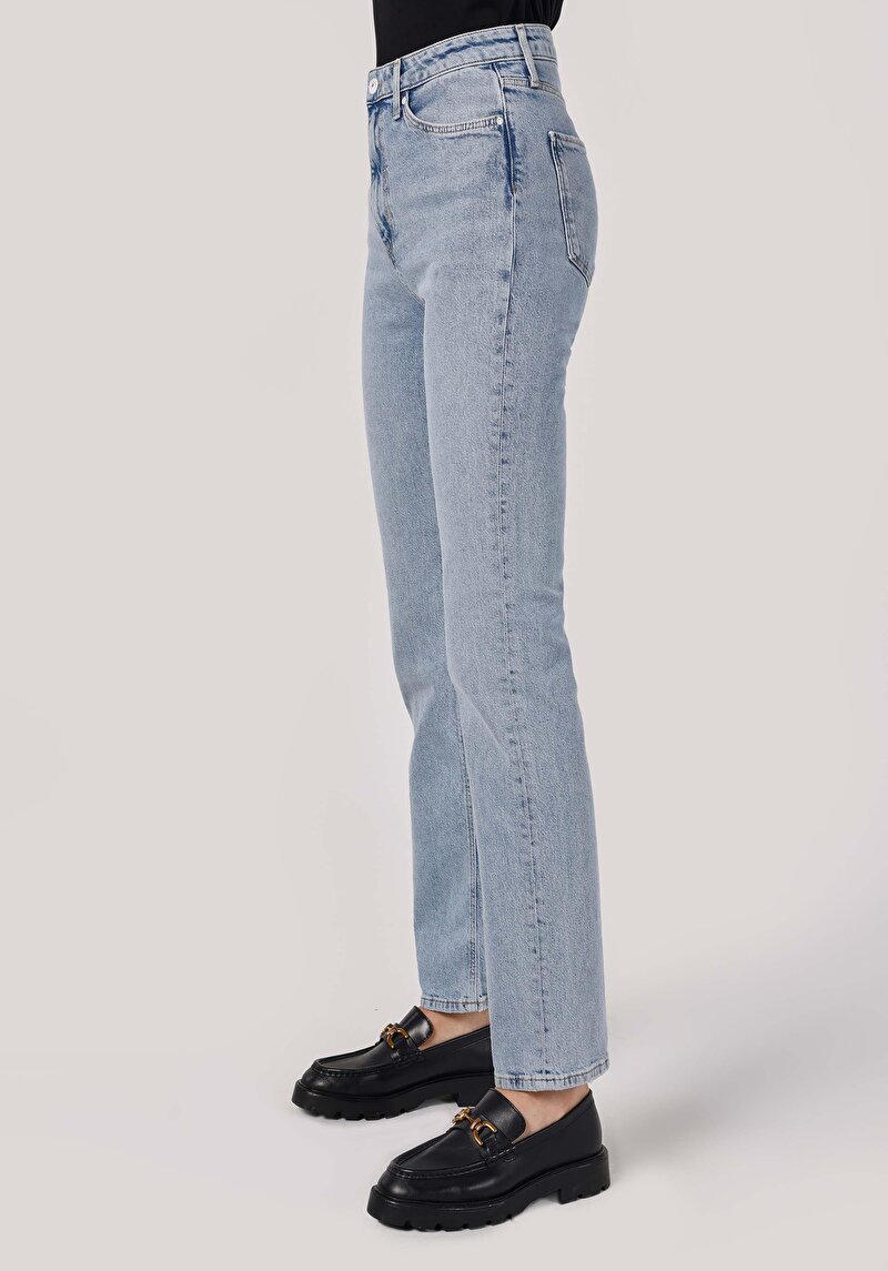 Показати інформацію про 792 Mila Джинси Жіночі Блакитні Класичного Крою Cl1064316