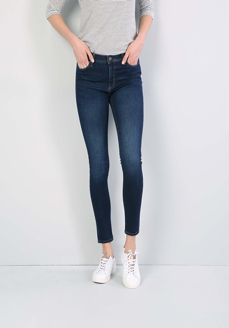 Зображення 759 Lara Джинси Жіночі Сині Супер Вузького Крою Cl1031111