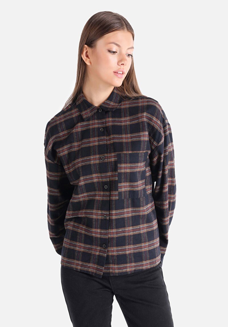 Зображення Сорочка З Довгим Рукавом Жіноча Чорна Cl1065855