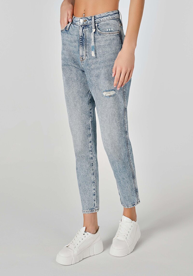 Зображення 896 Maria Джинси Жіночі Блакитні Cl1064320