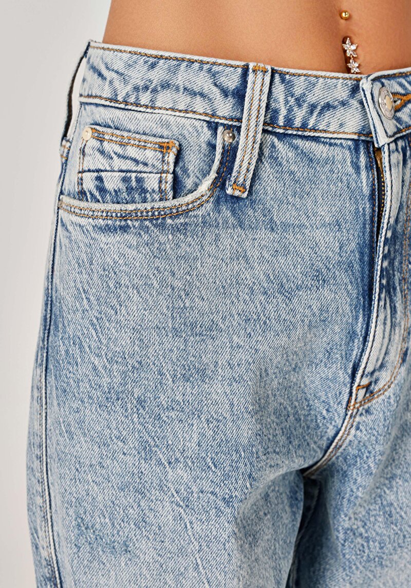 Показати інформацію про 896  Maria Джинси Жіночі Блакитні  Cl1064320