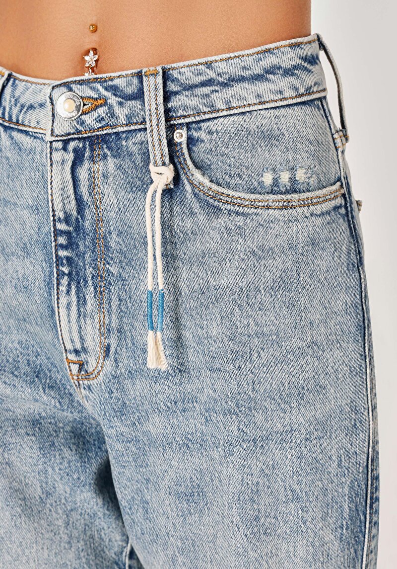 Показати інформацію про 896  Maria Джинси Жіночі Блакитні  Cl1064320