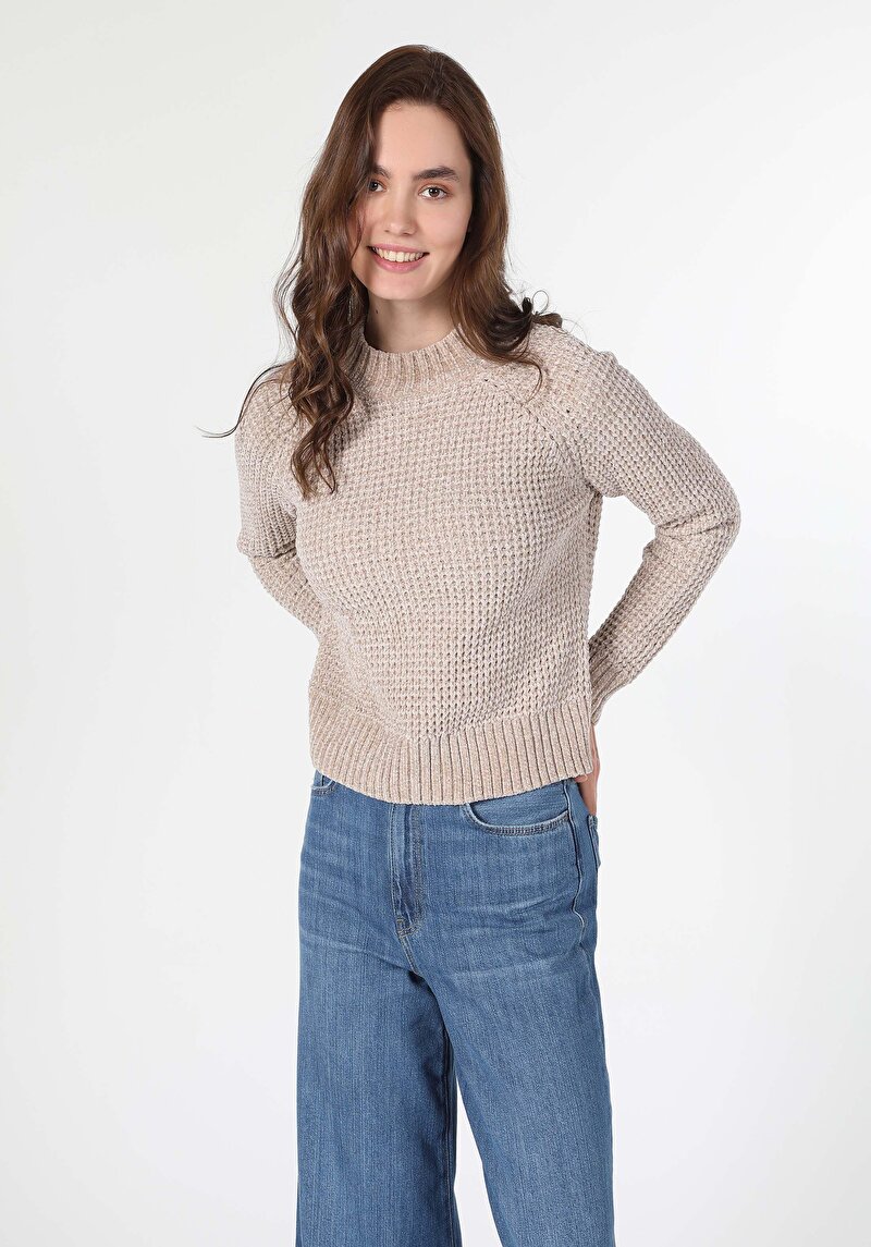 Показати інформацію про Светр Жіночий Бежевий  Cl1036479