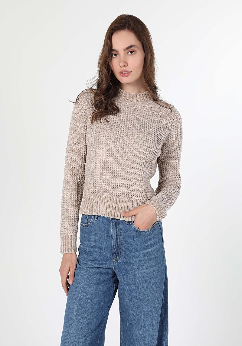 Показати інформацію про Светр Жіночий Бежевий  Cl1036479