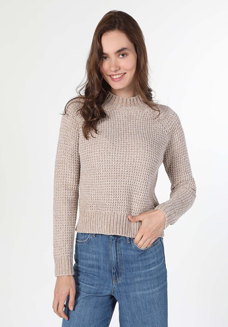 Показати інформацію про Светр Жіночий Бежевий  Cl1036479