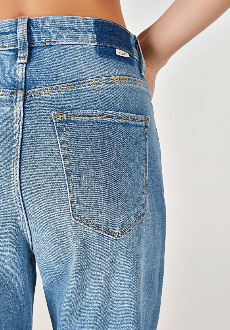 Показати інформацію про 896  Maria Джинси Жіночі Блакитні  Cl1064323