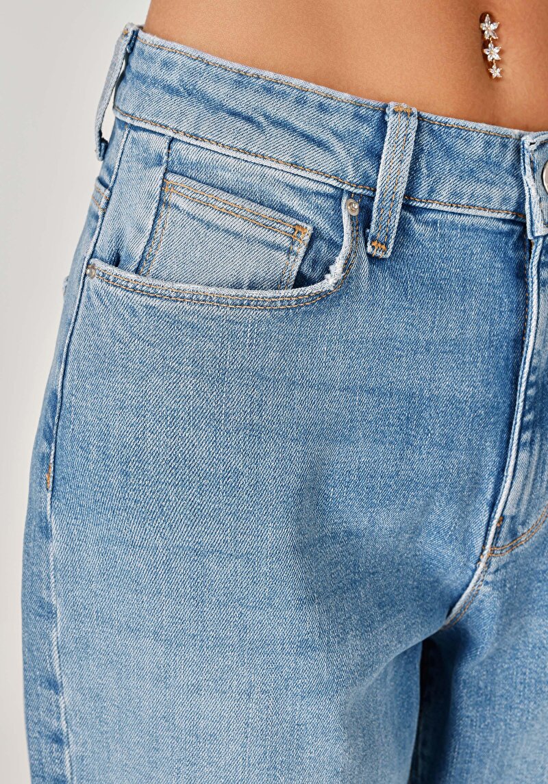 Показати інформацію про 896  Maria Джинси Жіночі Блакитні  Cl1064323