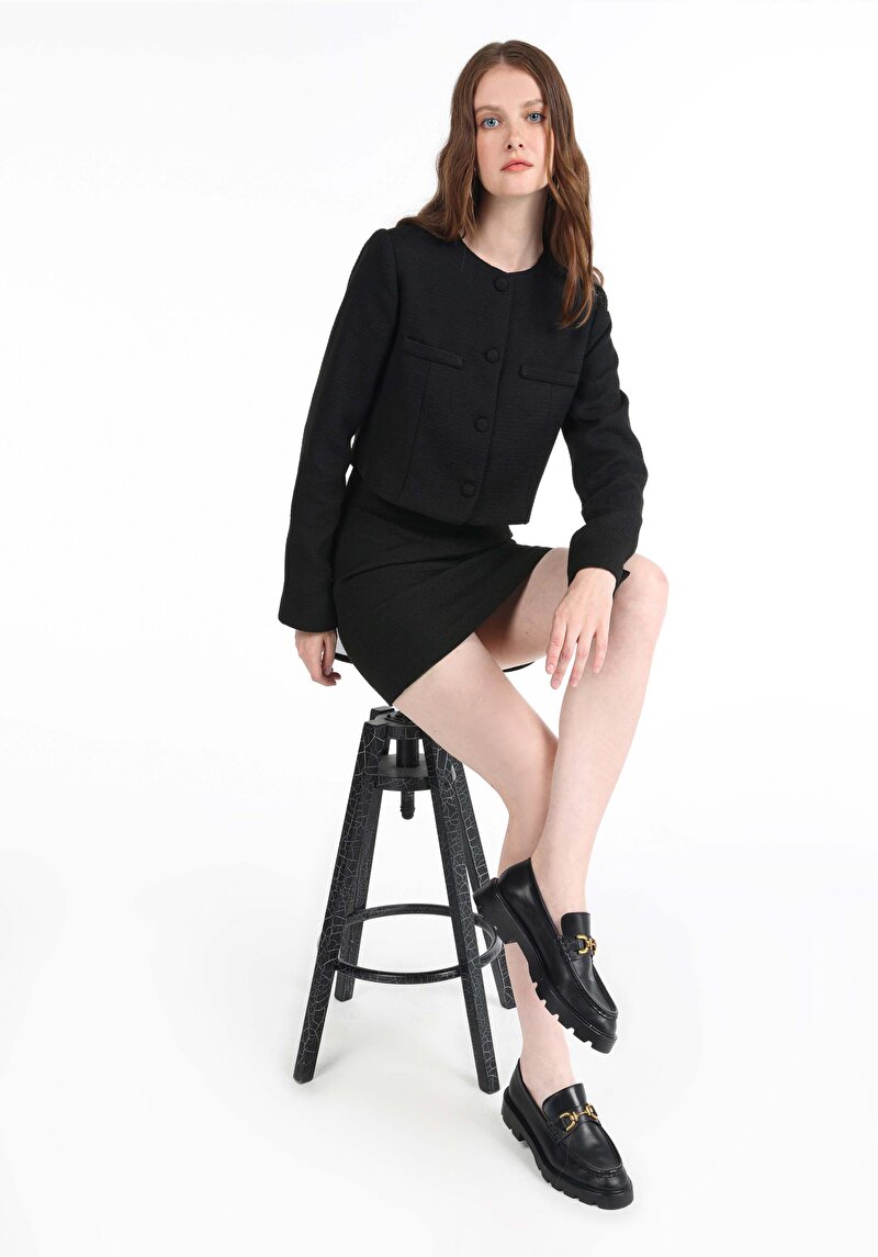 Показати інформацію про Піджак Жіночий Чорний  Cl1065871