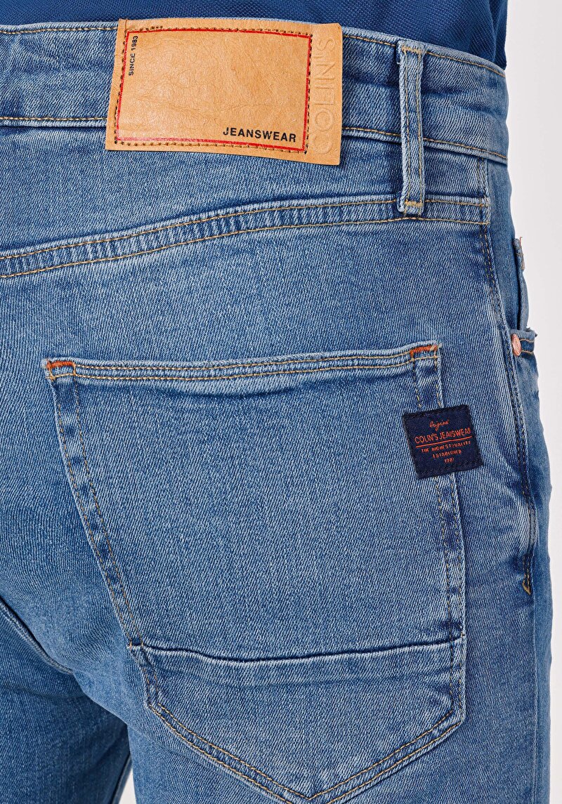 Показати інформацію про 035 Ryan Джинси Чоловічі Блакитні  Cl1064337