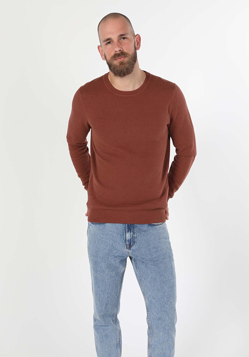 Зображення Светр Чоловічий Помаранчевий Cl1046786