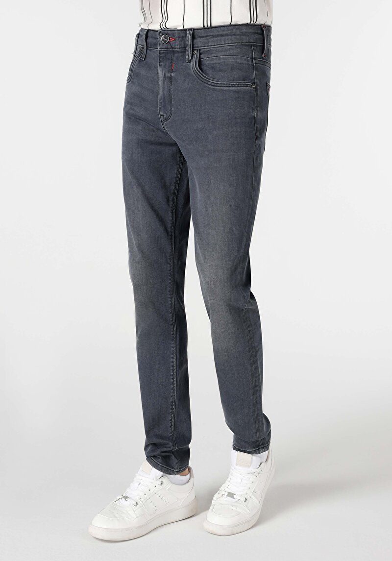 Зображення 041 Danny Джинси Чоловічі Чорні Вузького Крою Cl1064359