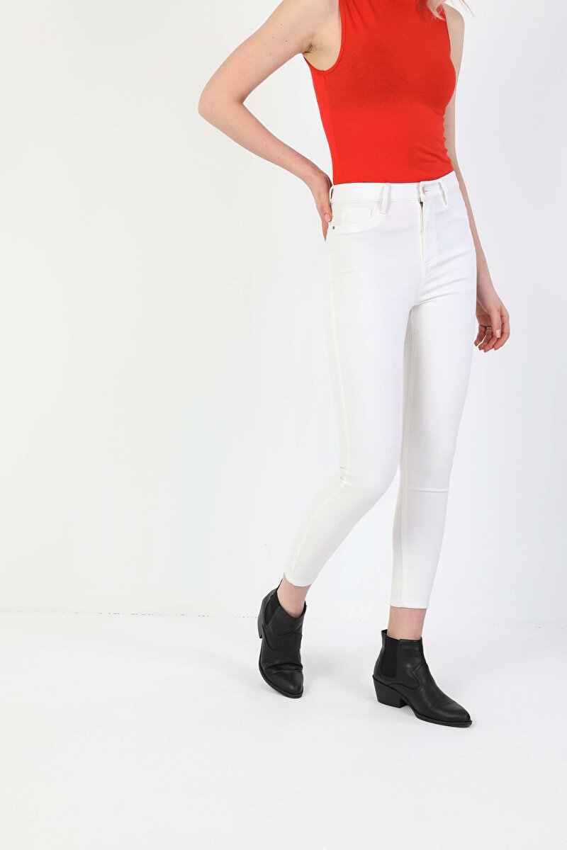 Зображення Брюки Жіночі Білі Cl1047989