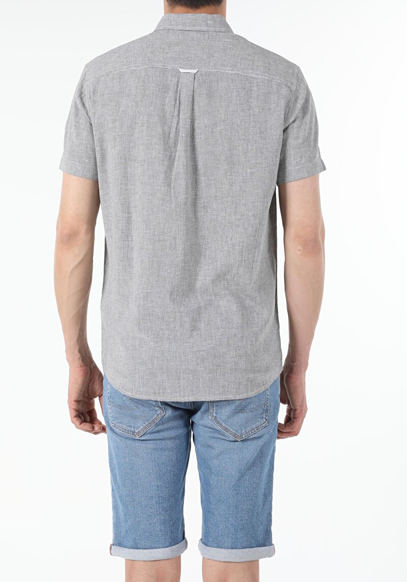 Зображення Сорочка З Коротким Рукавом Чоловіча Зелена Cl1049450