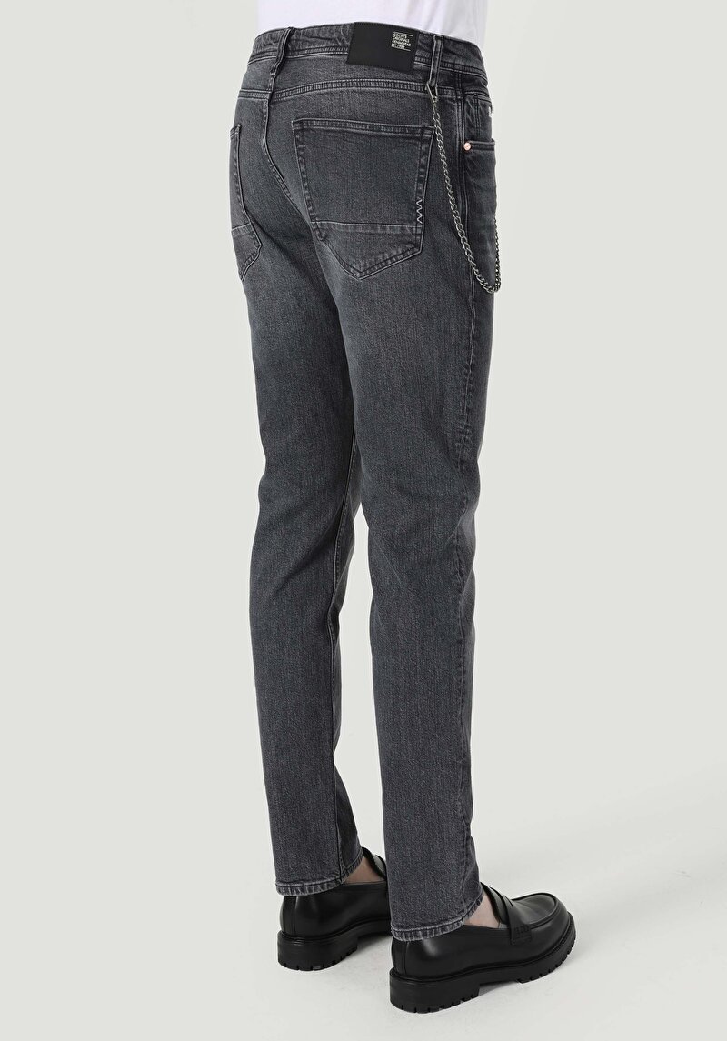 Зображення 044 Karl Джинси Чоловічі Чорні Прямого Крою Cl1064375