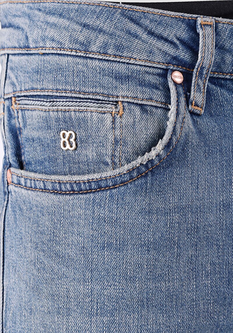 Зображення 045 David Джинси Чоловічі Блакитні Класичного Крою Cl1064384