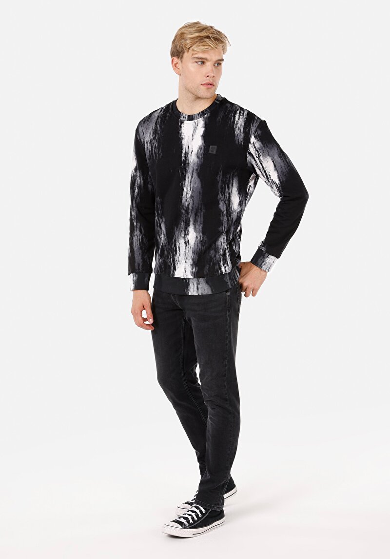 Показати інформацію про Толстовка Чоловіча Чорна  Cl1072099