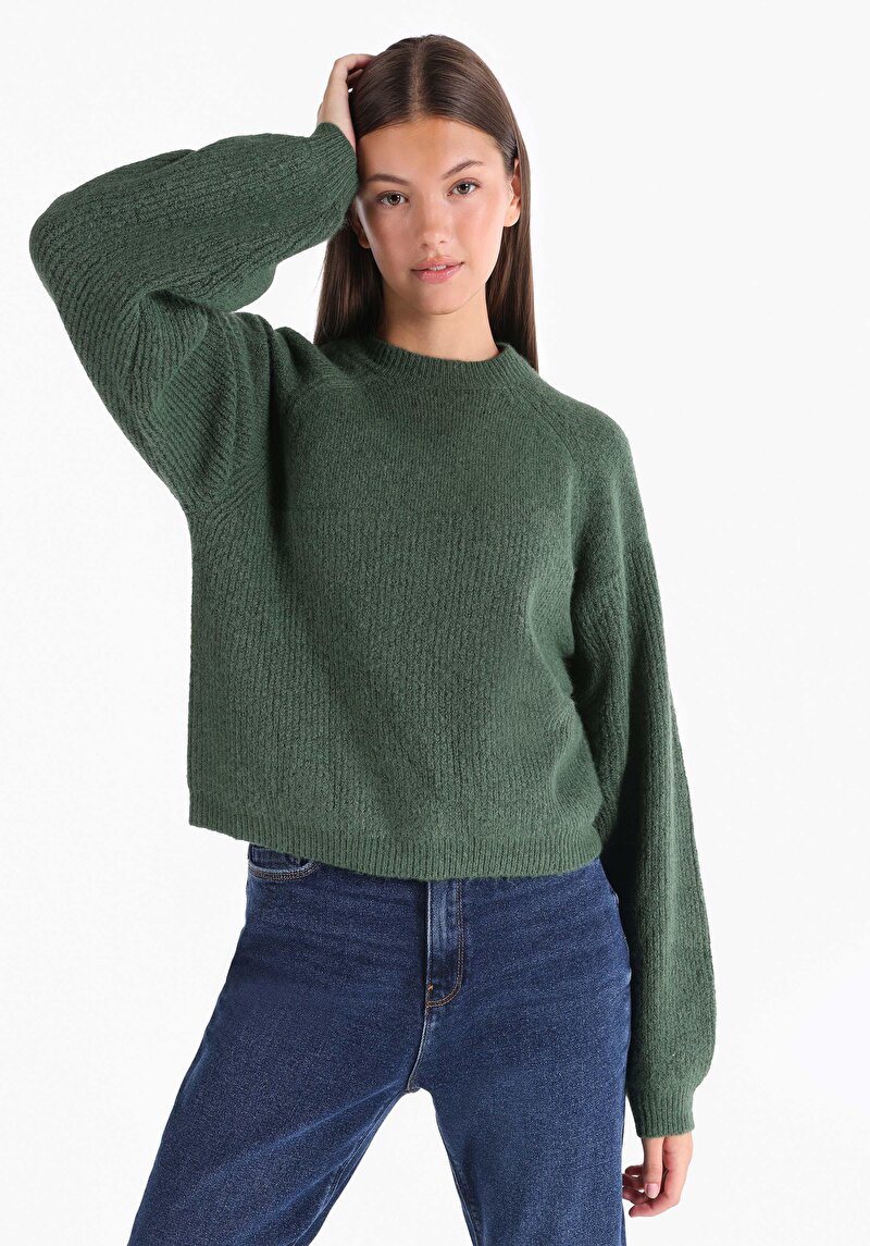 Зображення Светр Жіночий Зелений  Cl1066009