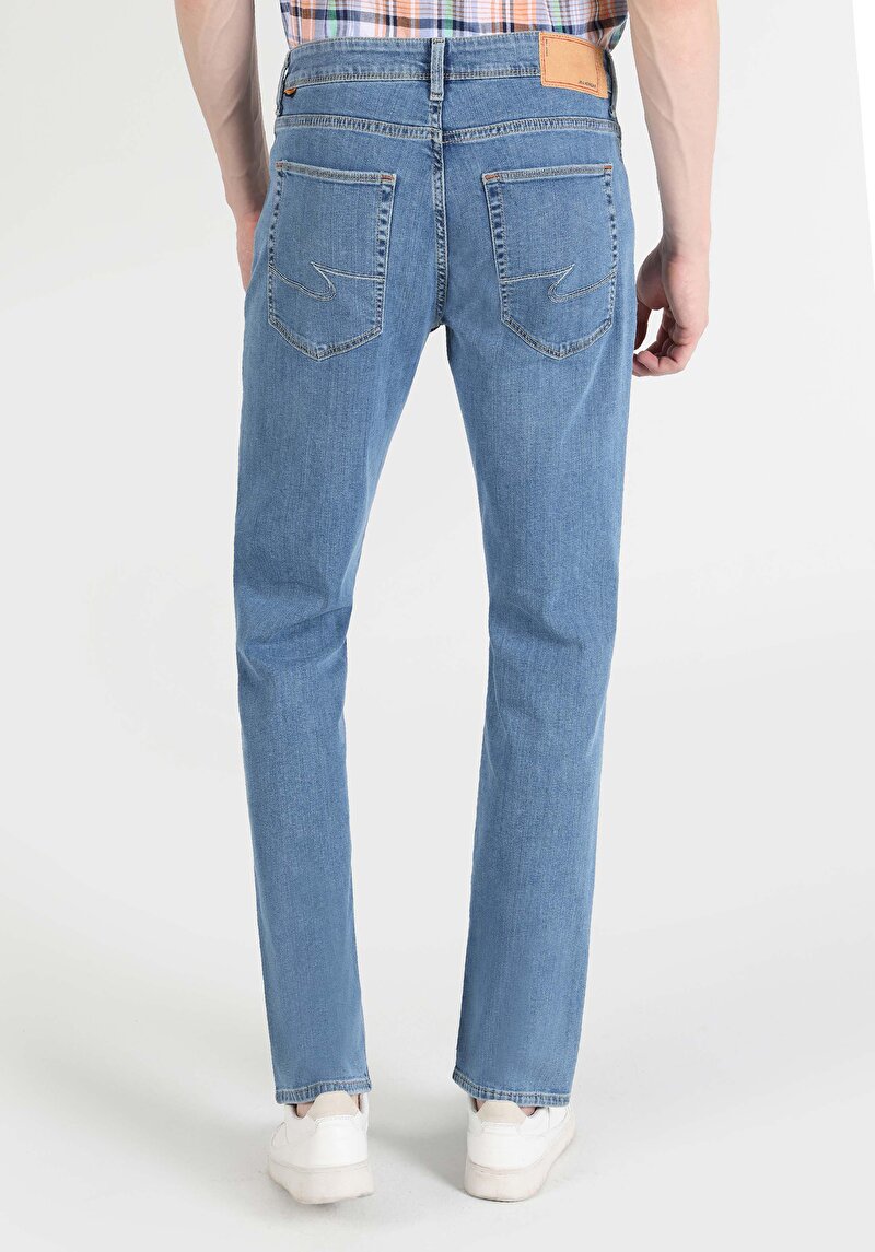 Зображення 045 David Джинси Чоловічі Блакитні Класичного Крою Cl1064391