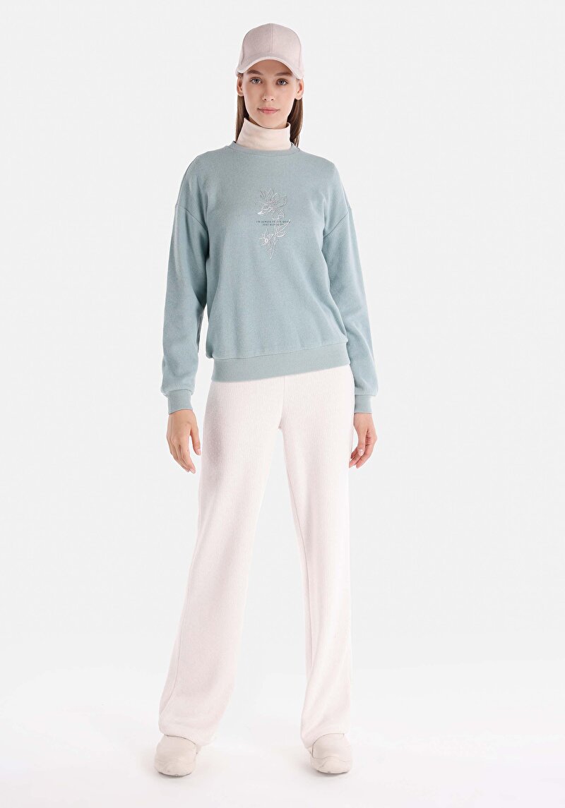 Показати інформацію про Футболка З Довгим Рукавом Жіноча Зелена  Cl1066041