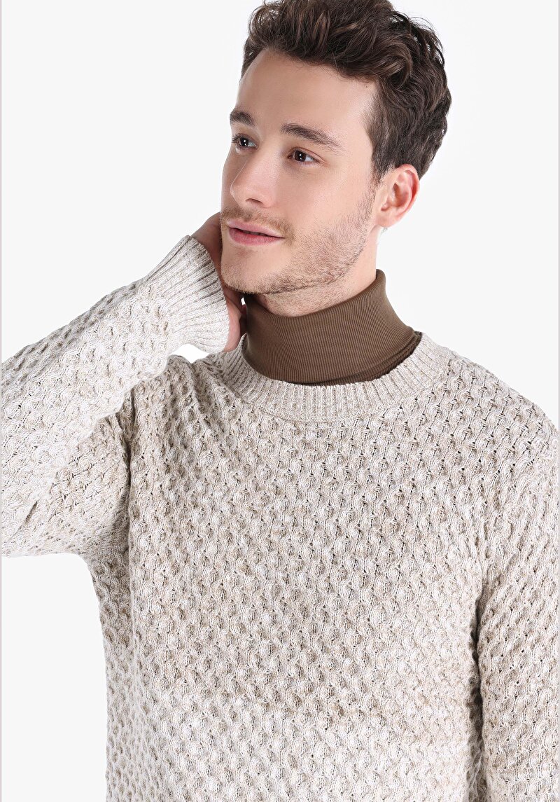 Показати інформацію про Светр Чоловічий Сірий  Cl1066048