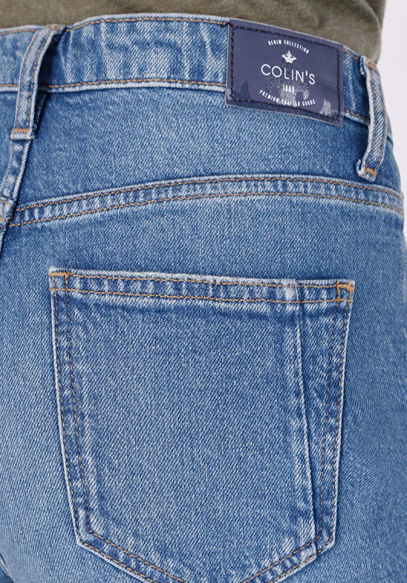 Показати інформацію про 896  Maria Джинси Жіночі Блакитні  Cl1064399